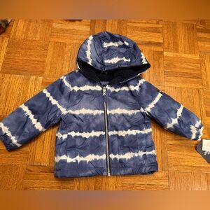 NWT OshKosh B'gosh Blue and White Jacket SIZE 18 months